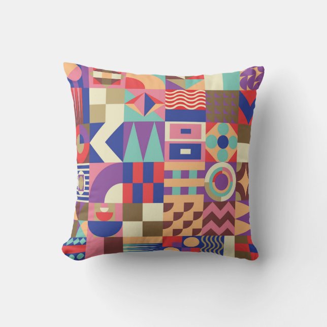 Cactus Succulent: schets stijl Doodle Kussen (Voorkant)