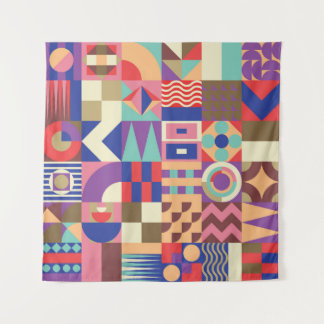 Cactus Succulent: schets stijl Doodle Wandkleed