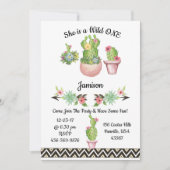 Cactus Succulent Sud-Ouest Sauvage Un Invitation (Devant)