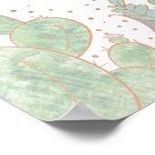 Cactus & Succulent Terrarium in Loving Memory Sign Poster (Hoek)