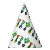 cactus, succulent, waterverf, fiesta, mexican; feesthoedjes (Rechts)