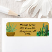 Cactus, Succulents, De, Artisanat, Étiquette De Re (En situation)