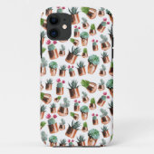 Cactus & Succulents in Roos Gold Pots Case-Mate iPhone Case (Achterkant)