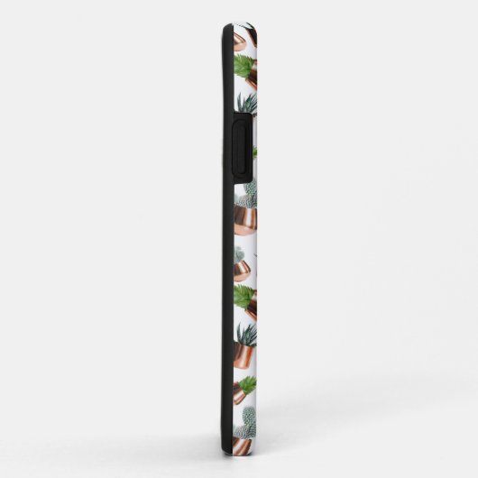 Cactus & Succulents in Roos Gold Pots Case-Mate iPhone Case (Achterkant/rechts)