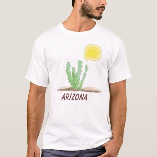 Cactus & Sun T-shirt (Voorkant)