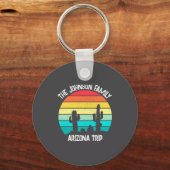 Cactus Sunset Arizona Desert Trip Womens _1 Sleutelhanger (Voorkant)