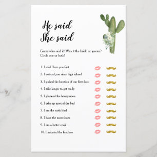 Cactus Taco's over de liefde zei dat ze zei dat Ga