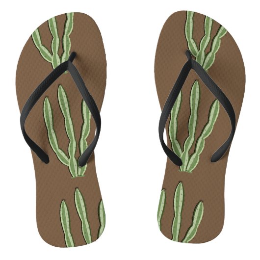 Cactus Teenslippers (Voetbed)