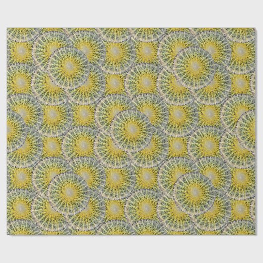 Cactus Tropical Botanical Plant Foto Cadeaupapier (Vlak)