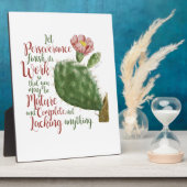 Cactus van J P Redouté geïllustreerd Fotoplaat (Zijkant)