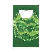Cactus vert : motif abstrait naturel. (Dos)