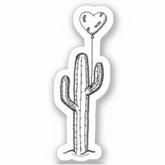 Cactus & verzorging sticker