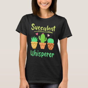 Cactus Vetplant Cacti Plantentuinier T-shirt