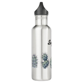 Cactus waterfles mok