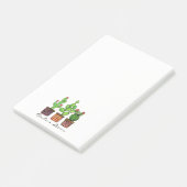 Cactus Waterverf in potten Post-it® Notes (Schuin)