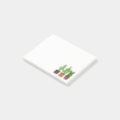 Cactus Waterverf in potten Post-it® Notes (Schuin)