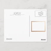 Cactus Waterverf | Liefde & Bedankt Briefkaart (Achterkant)