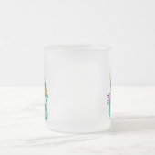 Cactus, waterverf matglas koffiemok (Center)