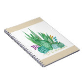 Cactus, waterverf notitieboek (Rechterzijde)