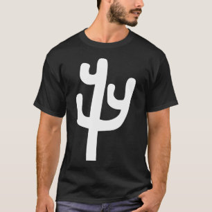 Cactus - wit t-shirt