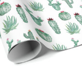 Cactus Wrapping Paper Cadeaupapier (Rol Hoek)