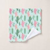 Cactuses motif enfant serviette de bain (Gant de toilette)