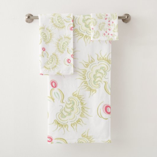 Cactussen bloemen Badset Bad Handdoek (Insitu)