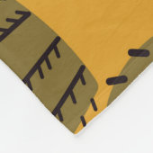 Cactussen en vetplanten:  fleece deken (Hoek)