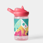 Cactussen in levendige kleuren waterfles (Rechts)