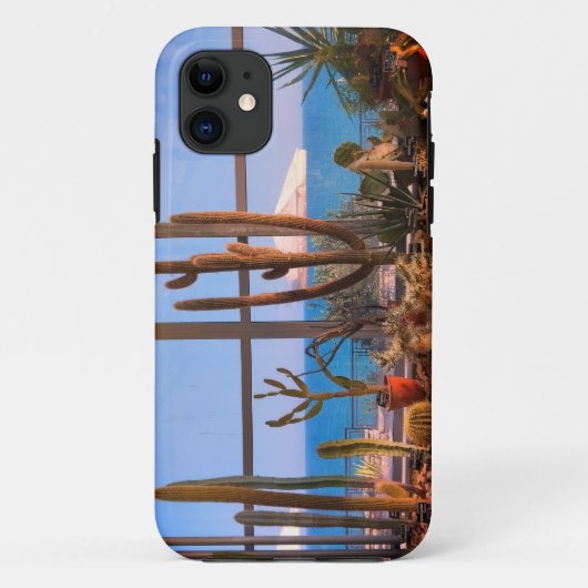 Cactussen planten en zee Case-Mate iPhone case (Achterkant)