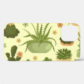 Cactussen, vetplanten:  kamerplanten. Case-Mate iPhone case (Achterkant (horizontaal))
