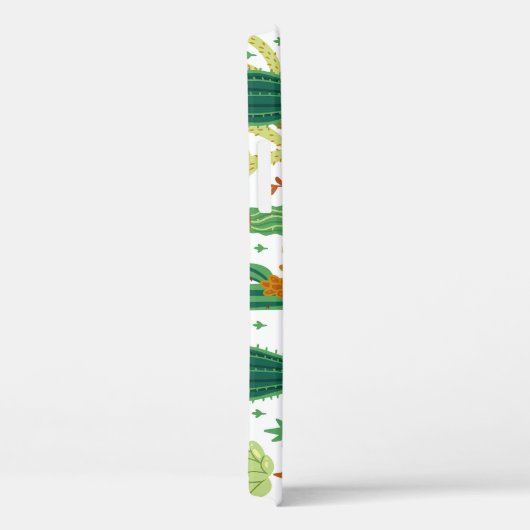 Cactussen witte achtergrond:  graphics. Case-Mate iPhone case (Achterkant / Rechts)