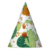 Cactussen witte achtergrond:  graphics. feesthoedjes (Links)