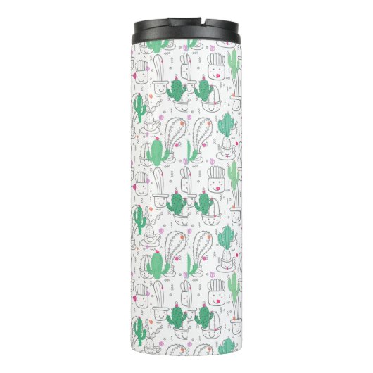 Cactusvrienden Thermosbeker (Achterkant)