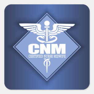 Cad CNM (diamant) Vierkante Sticker