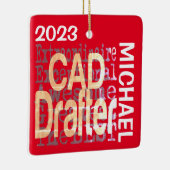 CAD-concept Buitengewoon aangepast Keramisch Ornament (Rechts)