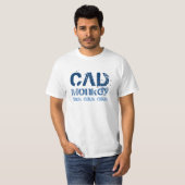 Cad Monkey Architect T-Shirt (Voorkant volledig)