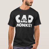 Cad Monkey Dark T-shirt (Voorkant)