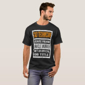 CAD Technician Because Miracle Worker Men Women T-shirt (Voorkant volledig)