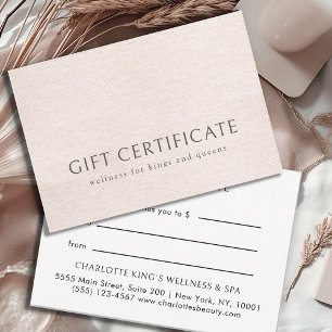 CADAUCHEQUE VOOR BEDRIJVEN, Beige Modern Minimalis