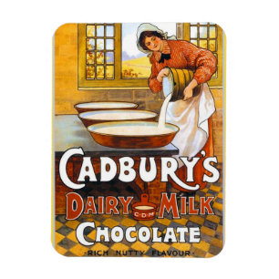 Cadbury's melkchocolade magneet