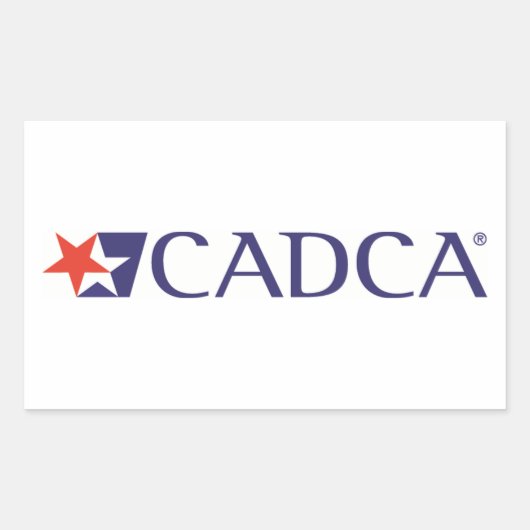 CADCA logo Sticker (Voorkant)