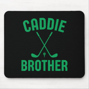 Caddie Brother Golf Club Golfen Golfer Schattige G Muismat