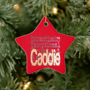 Caddie Extraordinaire Keramisch Ornament