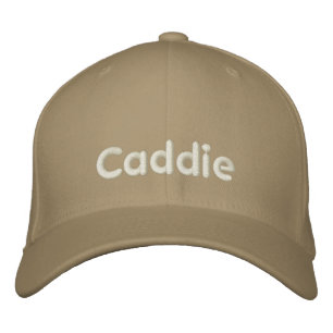Caddie geborduurd pet