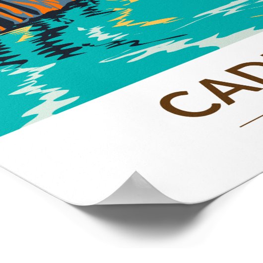 Caddo Lake State Park Texas  Poster (Hoek)