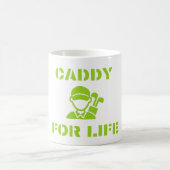 Caddy for Life Green Golfer Coffee Mok (Center)