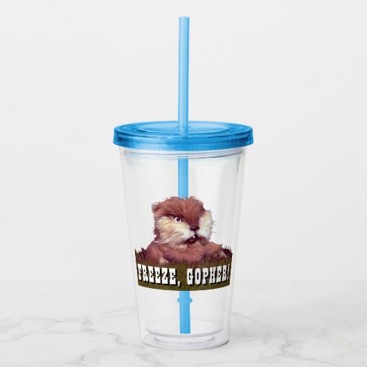 Caddyshack | Bevriezing, Gopher. Acryl Drinkbeker (Voorkant)