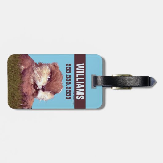 Caddyshack | Bevriezing, Gopher. Bagagelabel (Achterkant horizontaal)