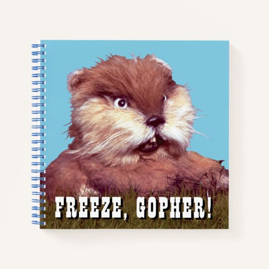 Caddyshack | Bevriezing, Gopher. Notitieboek (Voorkant)